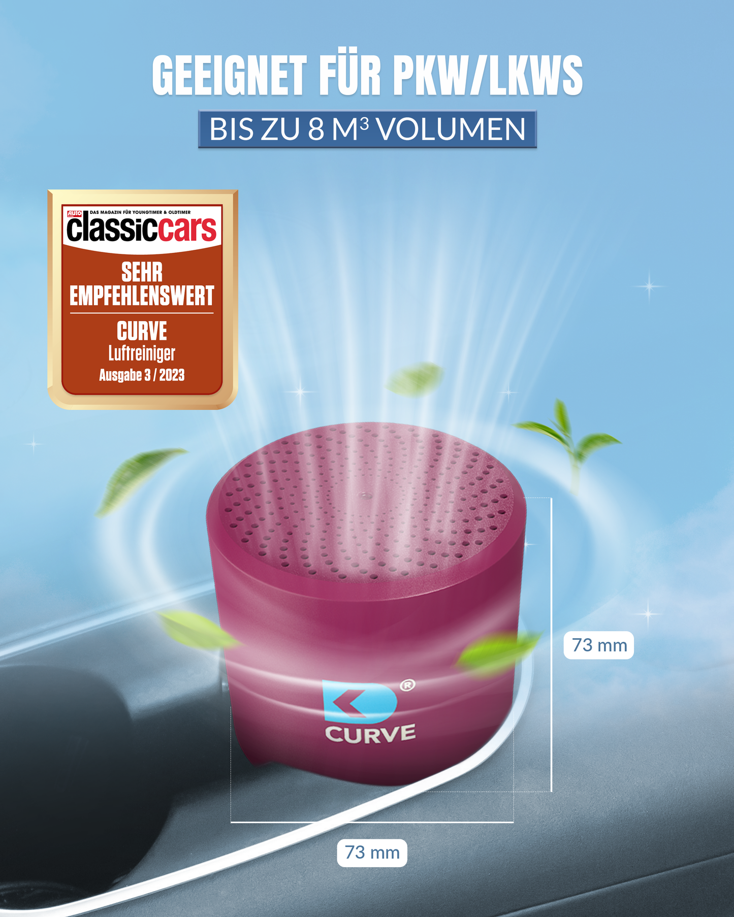 CURVE Luftreiniger LITTLE CHERRY