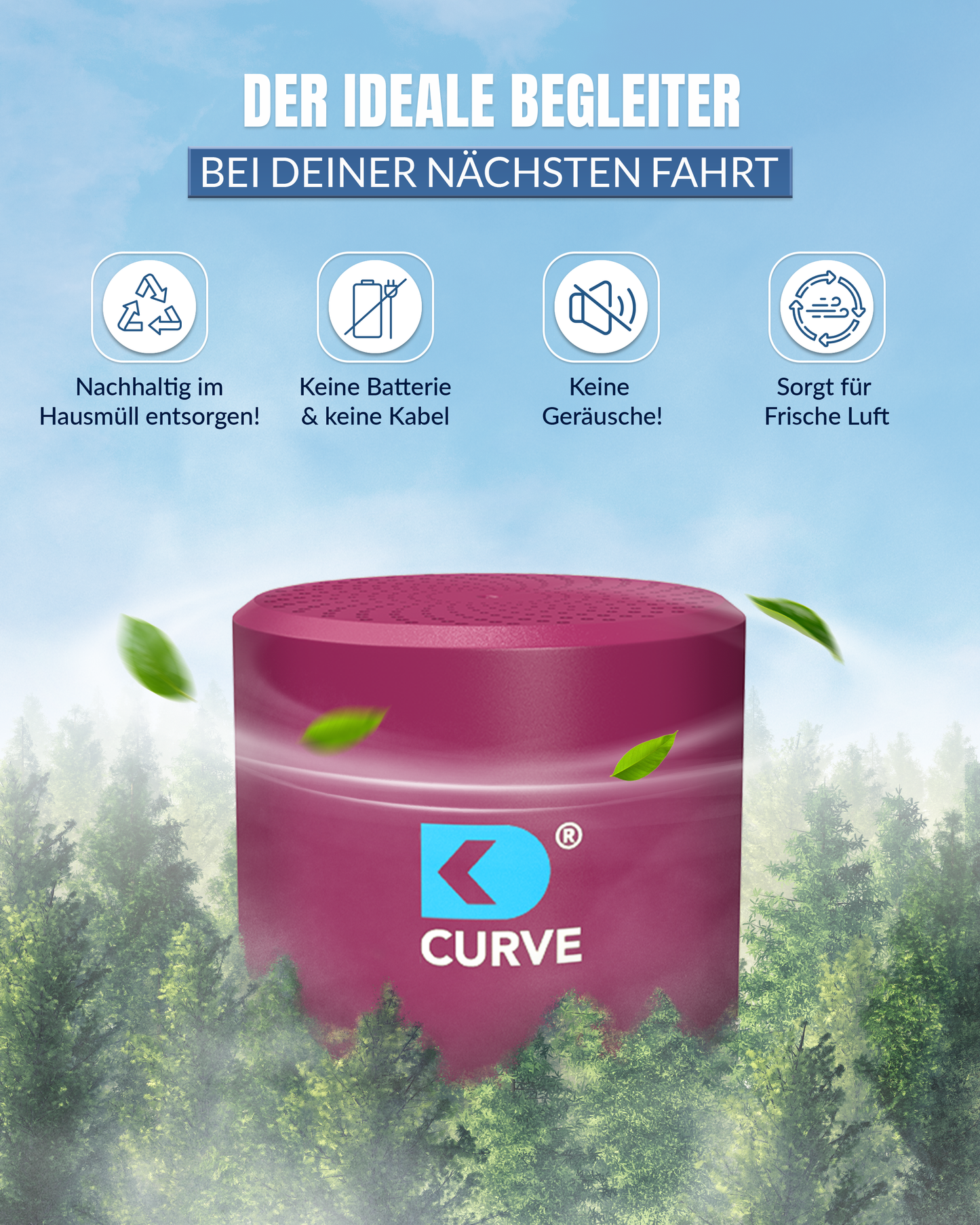 CURVE Luftreiniger LITTLE CHERRY