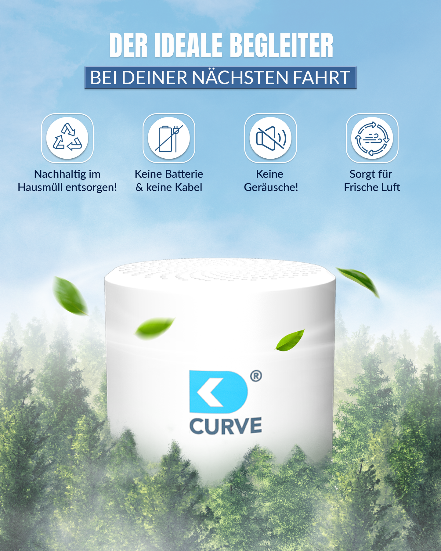 CURVE Luftreiniger BRIGHT WHITE