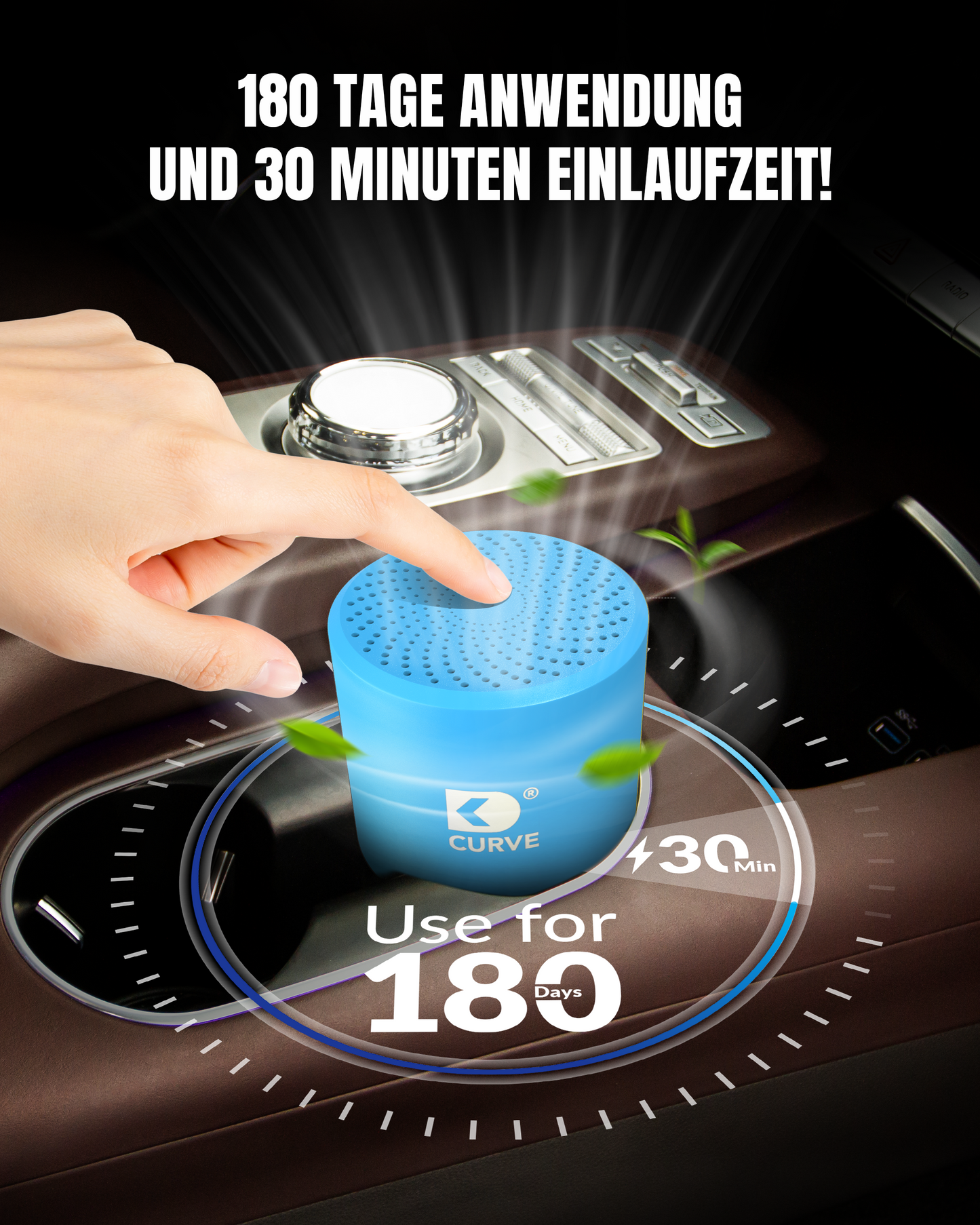 CURVE Luftreiniger OCEAN BLUE