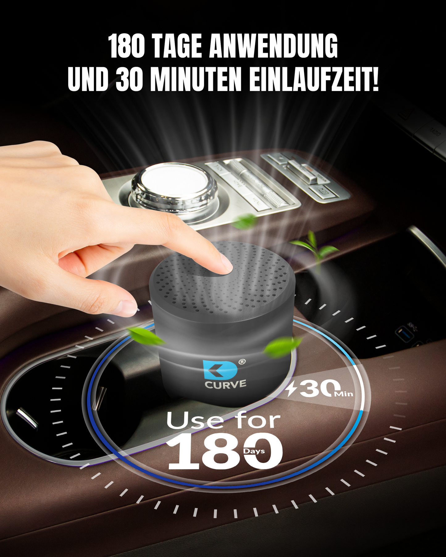 CURVE Luftreiniger COOL GREY