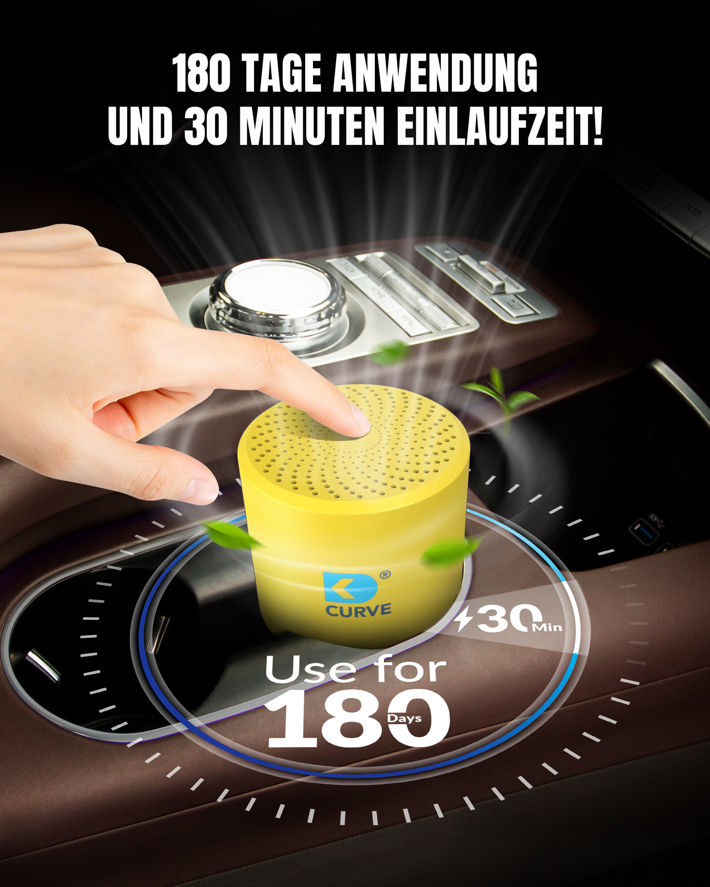 CURVE Luftreiniger SPRING YELLOW