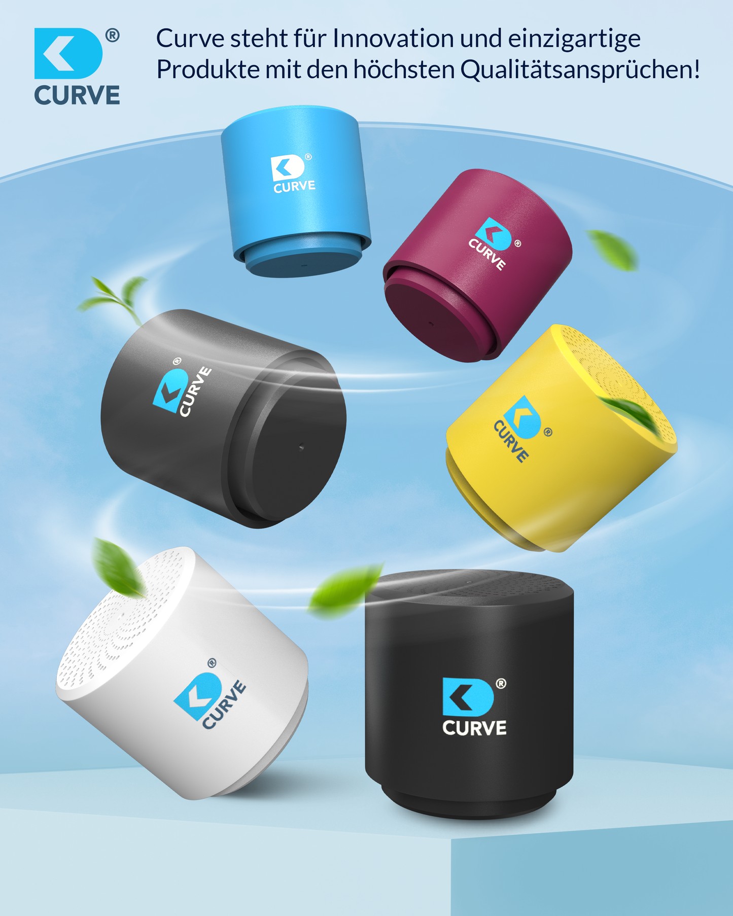 CURVE Luftreiniger SPRING YELLOW